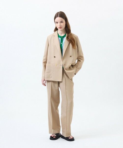 MACKINTOSH PHILOSOPHY / マッキントッシュ フィロソフィー その他パンツ | 【Alby Easy Pants Wide(アルビーイージーパンツワイド)】Leno Cloth製 | 詳細3