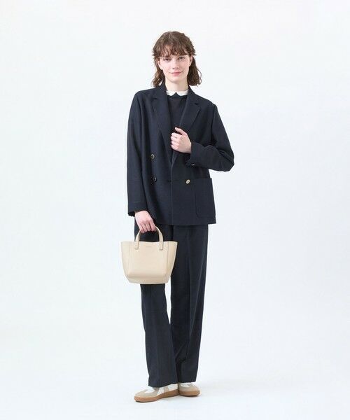 MACKINTOSH PHILOSOPHY / マッキントッシュ フィロソフィー その他パンツ | 【Alby Easy Pants Wide(アルビーイージーパンツワイド)】Leno Cloth製 | 詳細1