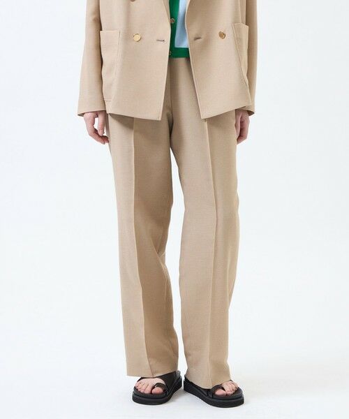 MACKINTOSH PHILOSOPHY / マッキントッシュ フィロソフィー その他パンツ | 【Alby Easy Pants Wide(アルビーイージーパンツワイド)】Leno Cloth製（ベージュ6）