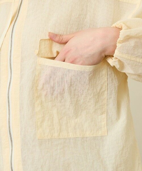 MACKINTOSH PHILOSOPHY / マッキントッシュ フィロソフィー ブルゾン | GREY LABEL シアーフーデットブルゾン | 詳細6