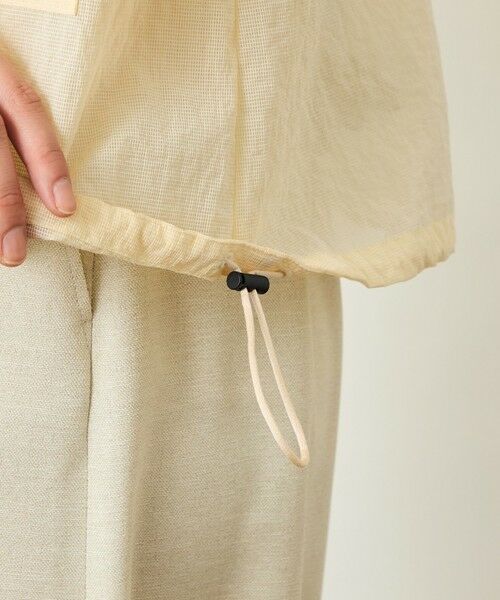 MACKINTOSH PHILOSOPHY / マッキントッシュ フィロソフィー ブルゾン | GREY LABEL シアーフーデットブルゾン | 詳細8