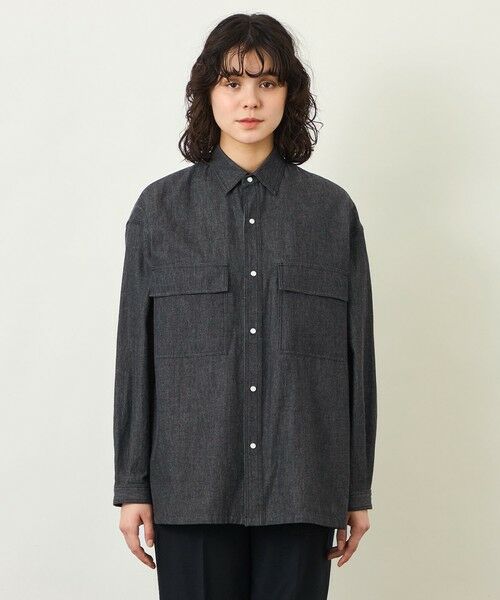 MACKINTOSH PHILOSOPHY / マッキントッシュ フィロソフィー シャツ・ブラウス | GREY LABEL ライトデニムワークシャツ | 詳細3