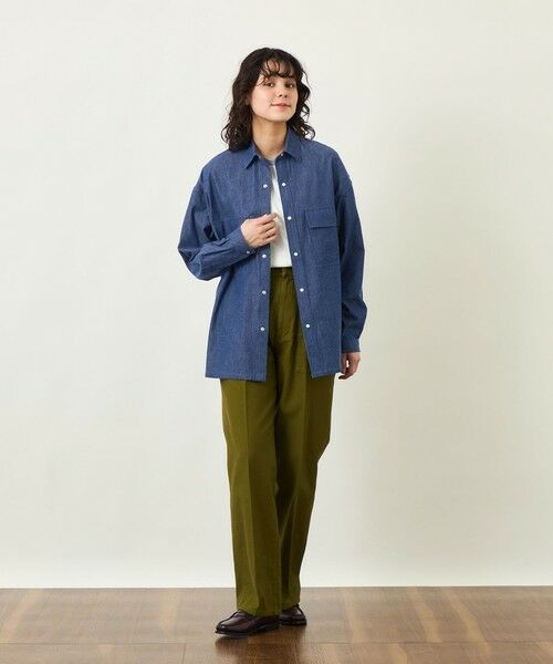 MACKINTOSH PHILOSOPHY / マッキントッシュ フィロソフィー シャツ・ブラウス | GREY LABEL ライトデニムワークシャツ | 詳細2