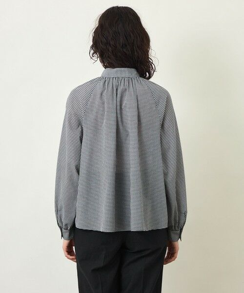 MACKINTOSH PHILOSOPHY / マッキントッシュ フィロソフィー シャツ・ブラウス | GREY LABEL スタンドカラーギャザーシャツ | 詳細6