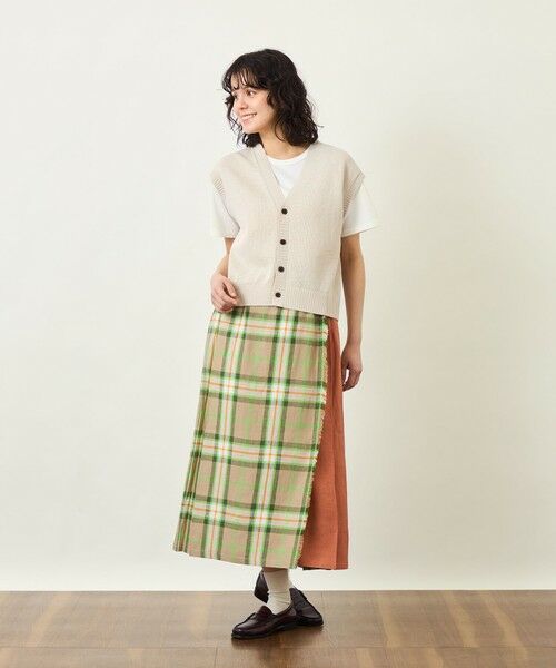 MACKINTOSH PHILOSOPHY / マッキントッシュ フィロソフィー ニット・セーター | GREY LABEL ペーパーヤーンニットベスト | 詳細2