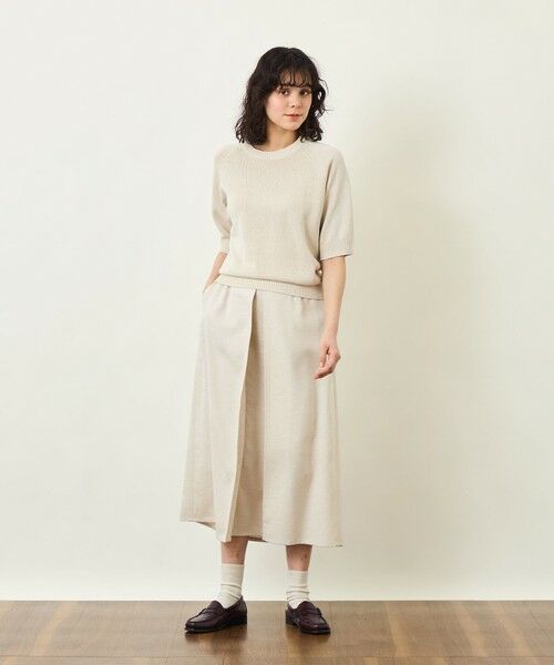 MACKINTOSH PHILOSOPHY / マッキントッシュ フィロソフィー ニット・セーター | GREY LABELペーパーヤーンニットプルオーバー | 詳細3