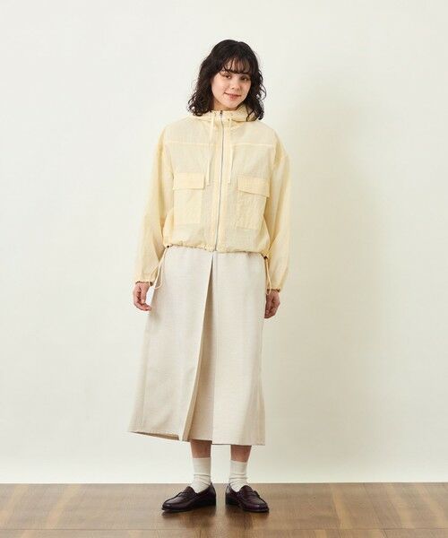 MACKINTOSH PHILOSOPHY / マッキントッシュ フィロソフィー ロング・マキシ丈スカート | GREY LABEL ドライタッチオックス フロントタックスカート | 詳細3