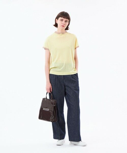 MACKINTOSH PHILOSOPHY / マッキントッシュ フィロソフィー メッセンジャーバッグ・ウエストポーチ | 【Buckingham Tote（バッキンガムトート）】ラミネートロゴ | 詳細7