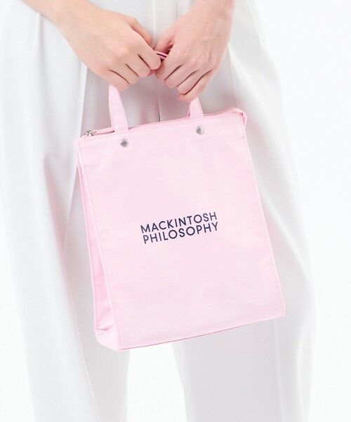 MACKINTOSH PHILOSOPHY / マッキントッシュ フィロソフィー メッセンジャーバッグ・ウエストポーチ | 【Buckingham Tote（バッキンガムトート）】ラミネートロゴ | 詳細2