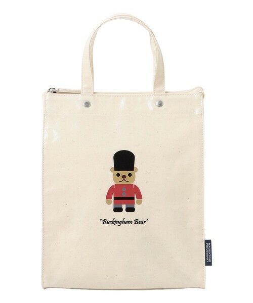 MACKINTOSH PHILOSOPHY / マッキントッシュ フィロソフィー メッセンジャーバッグ・ウエストポーチ | 【Buckingham Tote（バッキンガムトート）】バッキンガムベア（オフホワイト1）