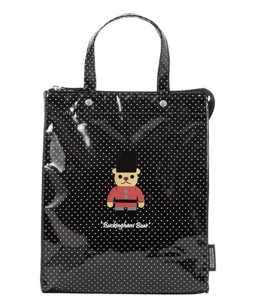 MACKINTOSH PHILOSOPHY / マッキントッシュ フィロソフィー メッセンジャーバッグ・ウエストポーチ | 【Buckingham Tote（バッキンガムトート）】バッキンガムベア（ブラック1）