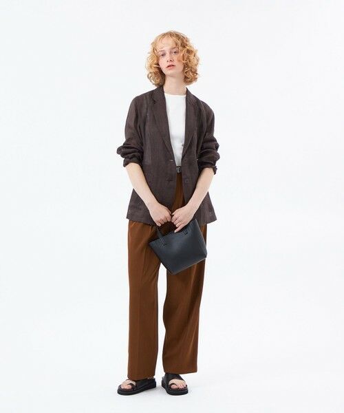 MACKINTOSH PHILOSOPHY / マッキントッシュ フィロソフィー ノーカラージャケット | 【UPTON JACKET(アップトン ジャケット)】リネンメッシュ | 詳細2
