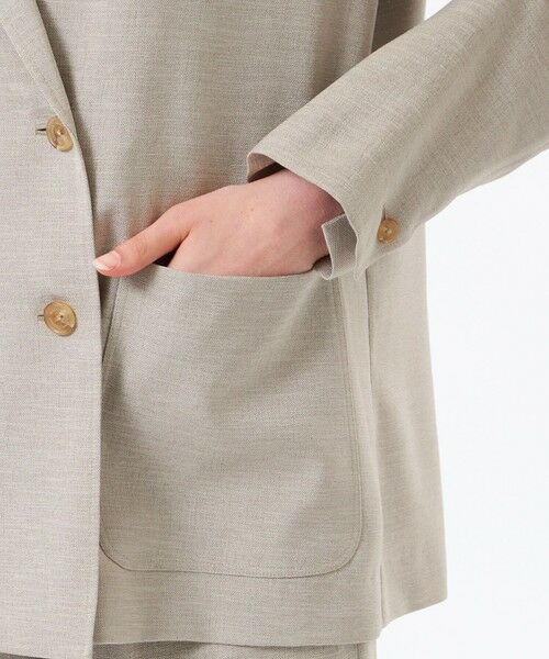 MACKINTOSH PHILOSOPHY / マッキントッシュ フィロソフィー ノーカラージャケット | 【WEB&一部店舗限定】ドライタッチオックスジャケット | 詳細6