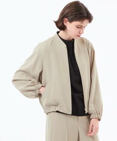 MACKINTOSH PHILOSOPHY / マッキントッシュ フィロソフィー ブルゾン | バックサテンフロントジップジャケット