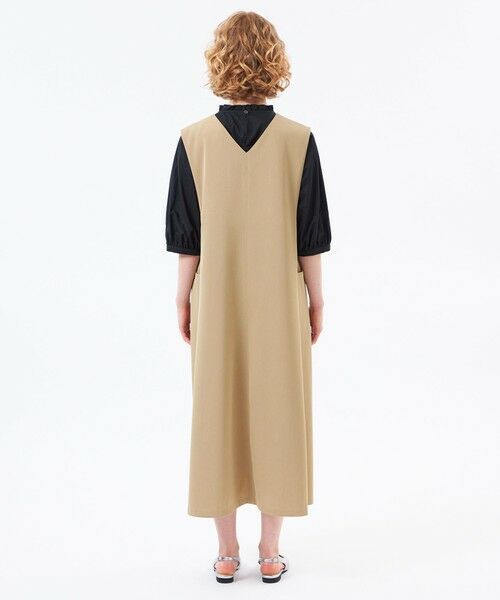 MACKINTOSH PHILOSOPHY / マッキントッシュ フィロソフィー ロング・マキシ丈ワンピース | 【CRANWELL JUMPER SKIRT(クランウェルジャンパースカート)】ドライツイル | 詳細5