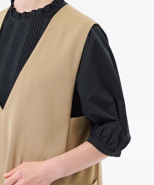 MACKINTOSH PHILOSOPHY / マッキントッシュ フィロソフィー ロング・マキシ丈ワンピース | 【CRANWELL JUMPER SKIRT(クランウェルジャンパースカート)】ドライツイル | 詳細6