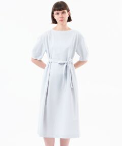 MACKINTOSH PHILOSOPHY / マッキントッシュ フィロソフィー ロング・マキシ丈ワンピース | 【WEB&一部店舗限定】パフスリーブサッカーワンピース
