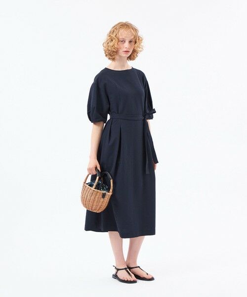 MACKINTOSH PHILOSOPHY / マッキントッシュ フィロソフィー ロング・マキシ丈ワンピース | 【WEB&一部店舗限定】パフスリーブサッカーワンピース | 詳細4