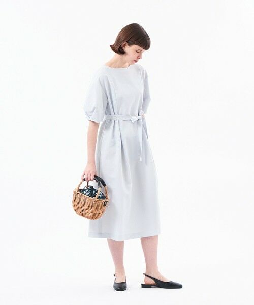 MACKINTOSH PHILOSOPHY / マッキントッシュ フィロソフィー ロング・マキシ丈ワンピース | 【WEB&一部店舗限定】パフスリーブサッカーワンピース | 詳細2
