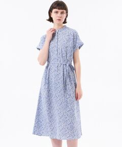 MACKINTOSH PHILOSOPHY / マッキントッシュ フィロソフィー ロング・マキシ丈ワンピース | 【WEB&一部店舗限定】バイカラーフラワープリントワンピース