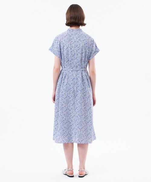 MACKINTOSH PHILOSOPHY / マッキントッシュ フィロソフィー ロング・マキシ丈ワンピース | 【WEB&一部店舗限定】バイカラーフラワープリントワンピース | 詳細5