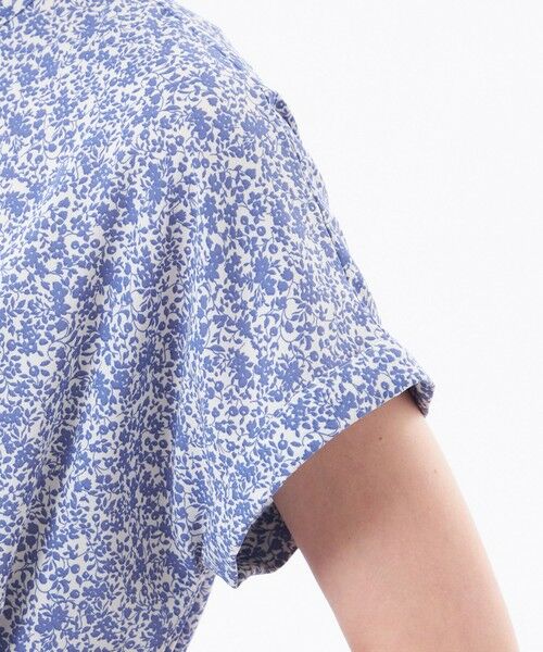 MACKINTOSH PHILOSOPHY / マッキントッシュ フィロソフィー ロング・マキシ丈ワンピース | 【WEB&一部店舗限定】バイカラーフラワープリントワンピース | 詳細6