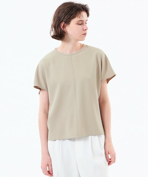 MACKINTOSH PHILOSOPHY / マッキントッシュ フィロソフィー シャツ・ブラウス | バックサテンドルマンブラウス(ベージュ3)
