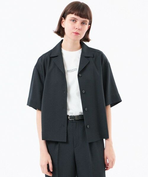 MACKINTOSH PHILOSOPHY / マッキントッシュ フィロソフィー シャツ・ブラウス | 【WEB&一部店舗限定】ドライタッチオックスシャツ（ネイビー3）