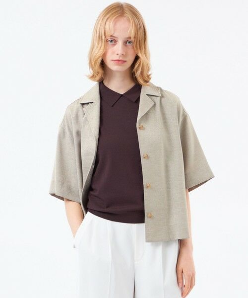 MACKINTOSH PHILOSOPHY / マッキントッシュ フィロソフィー シャツ・ブラウス | 【WEB&一部店舗限定】ドライタッチオックスシャツ（ベージュ1）