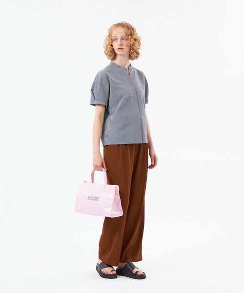 MACKINTOSH PHILOSOPHY / マッキントッシュ フィロソフィー シャツ・ブラウス | 【WEB&一部店舗限定】スキッパーサッカーブラウス | 詳細3
