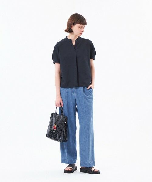 MACKINTOSH PHILOSOPHY / マッキントッシュ フィロソフィー シャツ・ブラウス | 【WEB&一部店舗限定】スキッパーサッカーブラウス | 詳細4