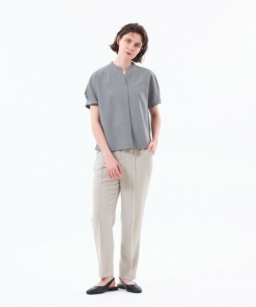 MACKINTOSH PHILOSOPHY / マッキントッシュ フィロソフィー シャツ・ブラウス | 【WEB&一部店舗限定】スキッパーサッカーブラウス | 詳細1