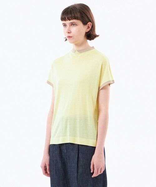 MACKINTOSH PHILOSOPHY / マッキントッシュ フィロソフィー ニット・セーター | 【Cleric Collar Knit(クレリックカラーニット)】シアードルマン | 詳細4