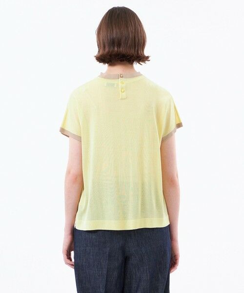 MACKINTOSH PHILOSOPHY / マッキントッシュ フィロソフィー ニット・セーター | 【Cleric Collar Knit(クレリックカラーニット)】シアードルマン | 詳細5