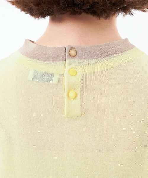 MACKINTOSH PHILOSOPHY / マッキントッシュ フィロソフィー ニット・セーター | 【Cleric Collar Knit(クレリックカラーニット)】シアードルマン | 詳細7