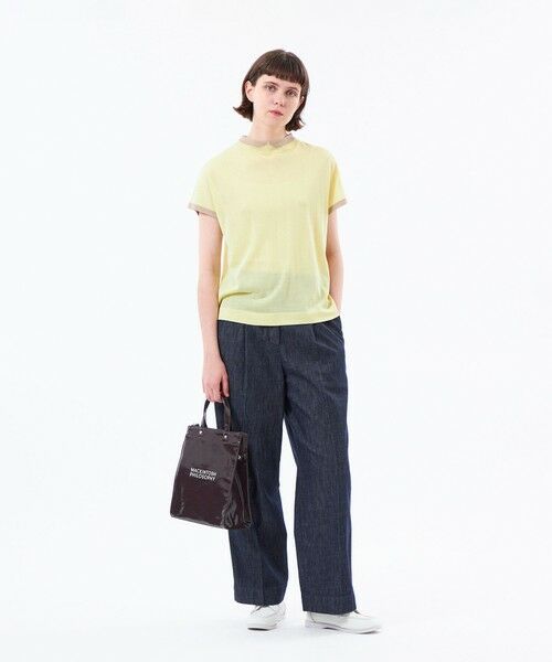 MACKINTOSH PHILOSOPHY / マッキントッシュ フィロソフィー ニット・セーター | 【Cleric Collar Knit(クレリックカラーニット)】シアードルマン | 詳細2