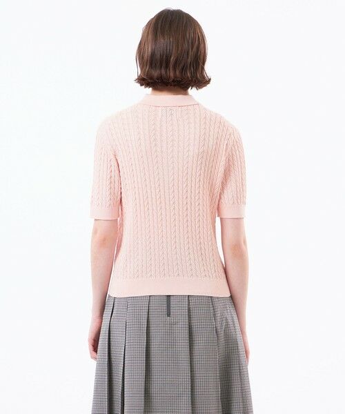 MACKINTOSH PHILOSOPHY / マッキントッシュ フィロソフィー ニット・セーター | 【WEB&一部店舗限定】バッキンガムベア ケーブルニットポロ | 詳細9