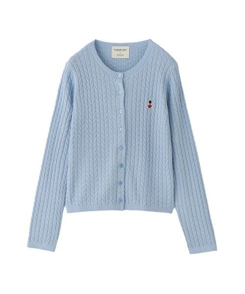 MACKINTOSH PHILOSOPHY / マッキントッシュ フィロソフィー ニット・セーター | 【WEB&一部店舗限定】バッキンガムベア ケーブルニットカーディガン（ブルー6）