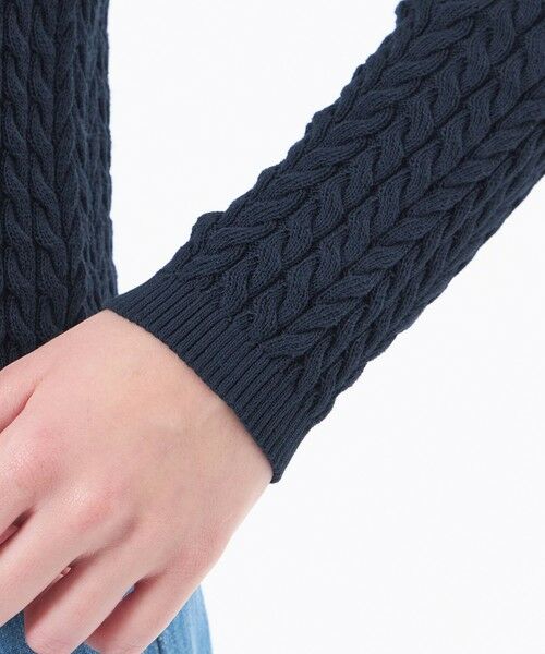 MACKINTOSH PHILOSOPHY / マッキントッシュ フィロソフィー ニット・セーター | 【WEB&一部店舗限定】バッキンガムベア ケーブルニットカーディガン | 詳細5