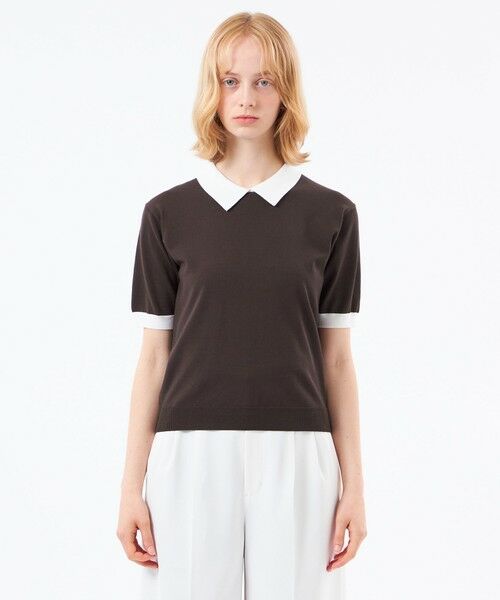 MACKINTOSH PHILOSOPHY / マッキントッシュ フィロソフィー ニット・セーター | 【WEB&一部店舗限定】ポロカラーニット | 詳細4