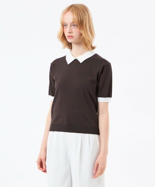MACKINTOSH PHILOSOPHY / マッキントッシュ フィロソフィー ニット・セーター | 【WEB&一部店舗限定】ポロカラーニット | 詳細5