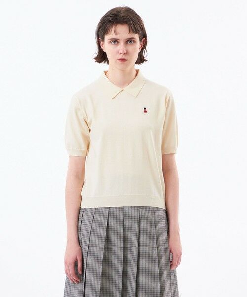 MACKINTOSH PHILOSOPHY / マッキントッシュ フィロソフィー ニット・セーター | 【WEB&一部店舗限定】バッキンガムベア ポロカラーニット | 詳細7