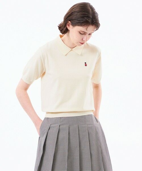 MACKINTOSH PHILOSOPHY / マッキントッシュ フィロソフィー ニット・セーター | 【WEB&一部店舗限定】バッキンガムベア ポロカラーニット（イエロー3）