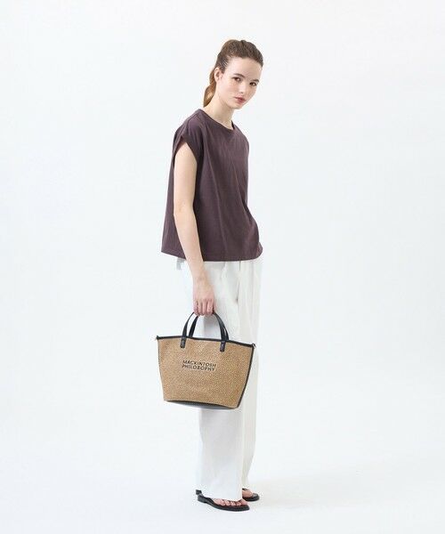 MACKINTOSH PHILOSOPHY / マッキントッシュ フィロソフィー カットソー | リネンミックスドルマンTシャツ | 詳細5