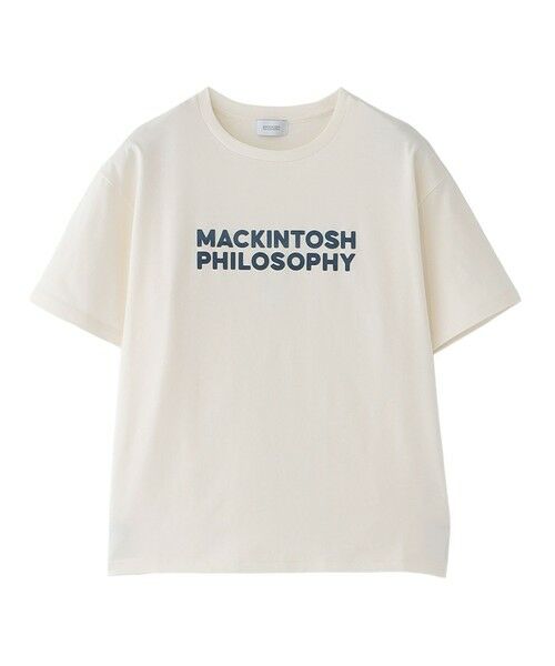 MACKINTOSH PHILOSOPHY / マッキントッシュ フィロソフィー カットソー | 【WEB&一部店舗限定】フロッキーロゴTシャツ（オフホワイト1）