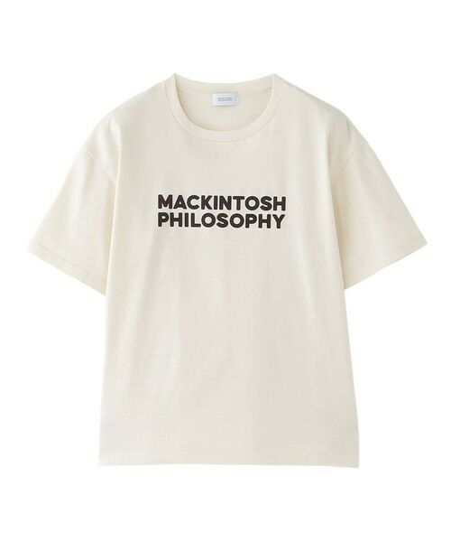 MACKINTOSH PHILOSOPHY / マッキントッシュ フィロソフィー カットソー | 【WEB&一部店舗限定】フロッキーロゴTシャツ（オフホワイト2）
