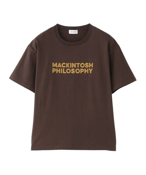 MACKINTOSH PHILOSOPHY / マッキントッシュ フィロソフィー カットソー | 【WEB&一部店舗限定】フロッキーロゴTシャツ（ブラウン2）