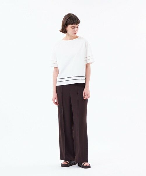 MACKINTOSH PHILOSOPHY / マッキントッシュ フィロソフィー カットソー | 【WEB&一部店舗限定】ハシゴレースプルオーバー | 詳細1