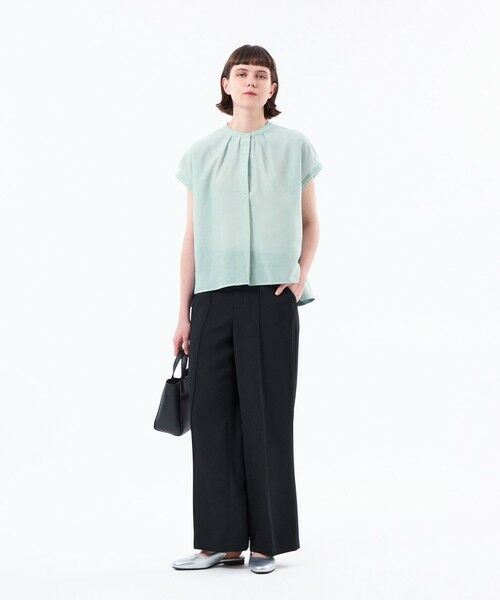 MACKINTOSH PHILOSOPHY / マッキントッシュ フィロソフィー その他パンツ | バックサテンワイドパンツ | 詳細1