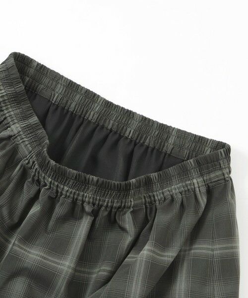 MACKINTOSH PHILOSOPHY / マッキントッシュ フィロソフィー ロング・マキシ丈スカート | チェックボイルサイドギャザースカート | 詳細5